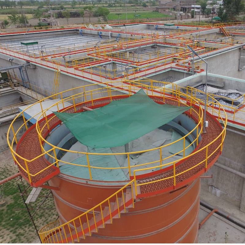 Urban-jäteveden käsittelylaitoksen pääasiallinen prosessi (Urban Sewage Treatment Plant)